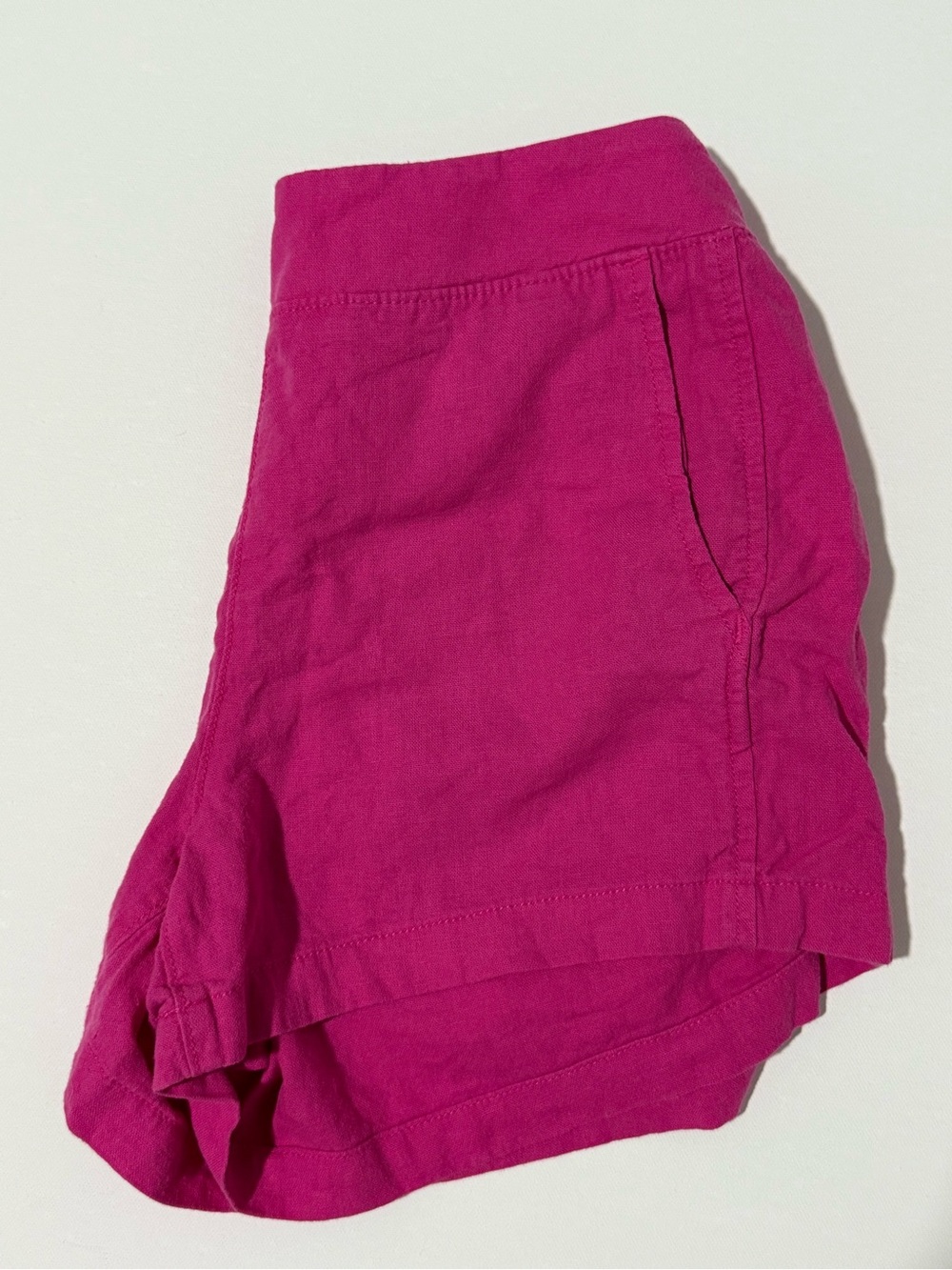 GAP Women's Bright Fuchsia High Waist Shorts